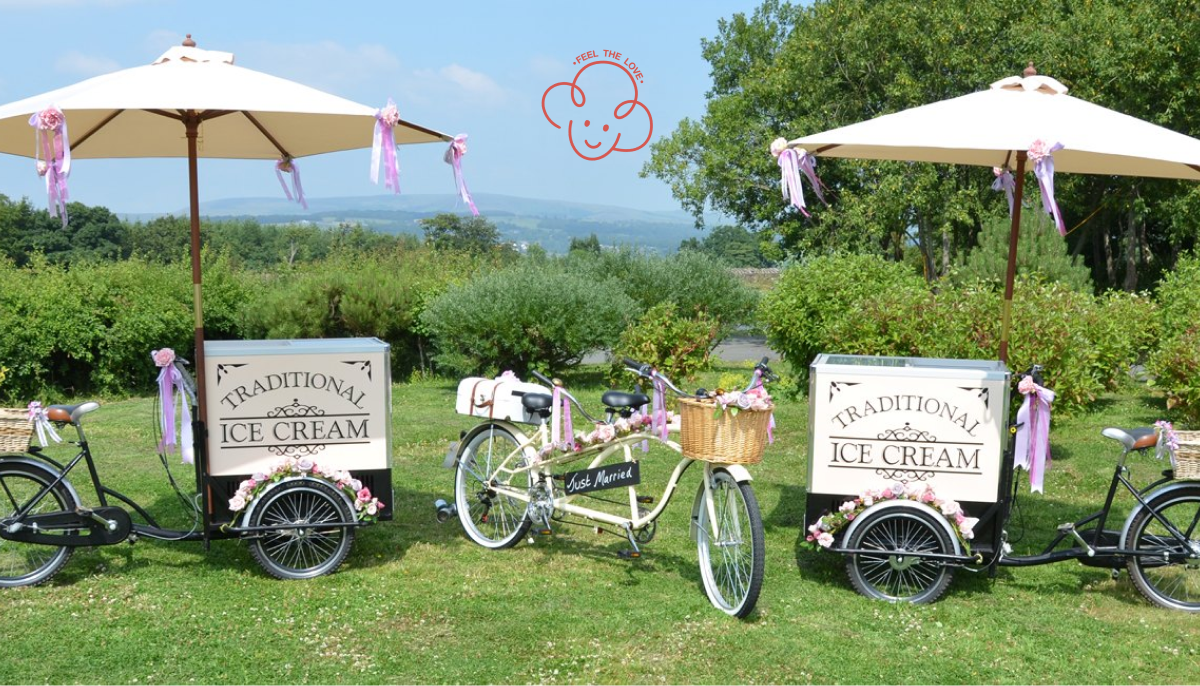 Seasonal Ice Cream Wedding Menu